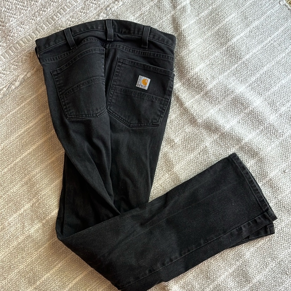 Carhartt men’s rugged flex , straight leg, relaxed fit denim 33 x 34